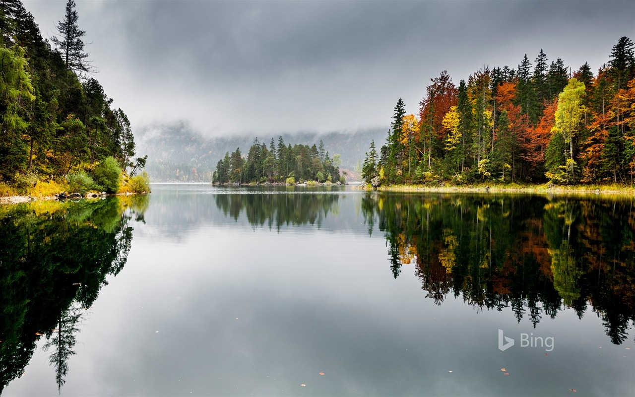 Eibsee Lake バイエルン ドイツ 18 Bing 壁紙プレビュー 10wallpaper Com