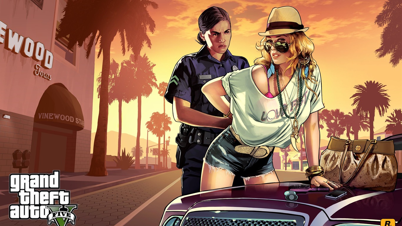 Frisk Me 侠盗猎车手5 Grand Theft Auto V Gta5游戏高清壁纸预览 10wallpaper Com