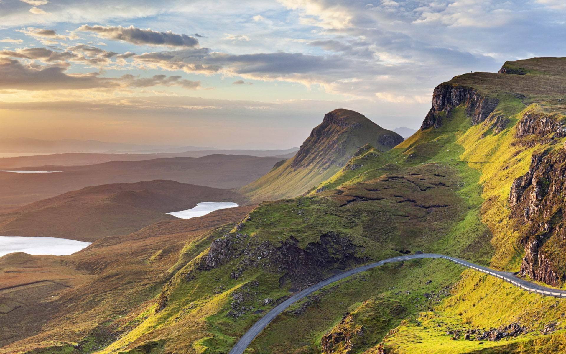 スカイ スコットランドのquiraing島 イギリス Windowsの壁紙プレビュー 10wallpaper Com