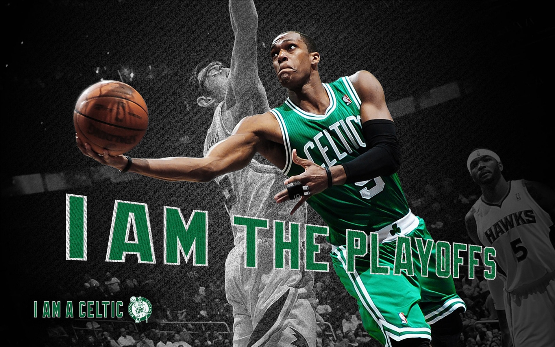 波士頓凱爾特人rajon Rondo Nba籃球壁紙預覽 10wallpaper Com